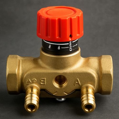 Клапан запорно-измерительный Ду15 Ру10 внутренняя резьба