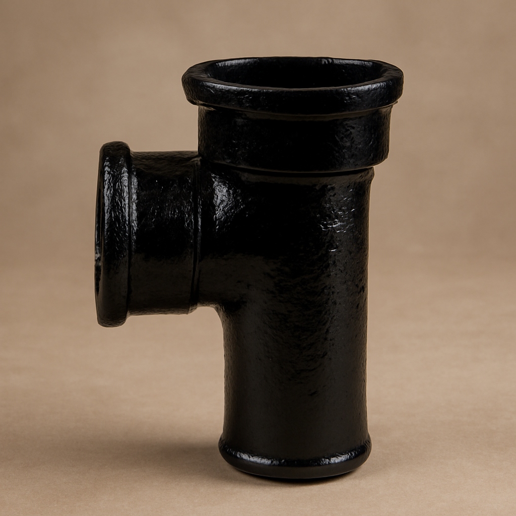 Тройник чугунный прямой 150х100 мм СЧ30 ГОСТ 6942-98