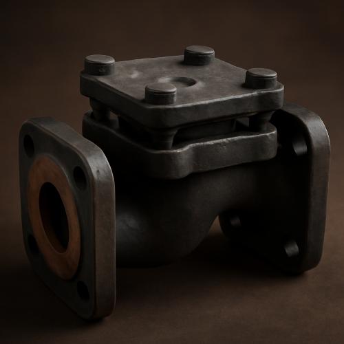 Клапан обратный подъемный 16кч9п Ру25 Ду32